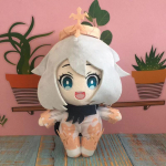 Anime Wanderer Kunikuzushi pliu&scaron;inis lėlės žaislas Kazuha Zhong Li Xiao Gan yu žaidimas Miela mink&scaron;ta kim&scaron;yta pagalvė 20cm Paimon