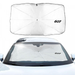 Skirta Peugeot 206 207 307 308 508 407 408 2008 5008 Automobilio priekinio priekinio skėčio skėčio skydeliai Automatinis sulankstomas skėčio dangtelis nuo saulės For 607