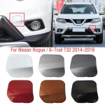 Automobilio priekinio buferio vilkimo kablio dangtelio dangtelis priekabos tempimo akių dangčio dangtelis, skirtas Nissan X-Trail XTrail T32 Rogue 2014 2015 m. balta
