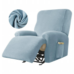Polar Fleece Recliner sofos užvalkalas Elastinis viskas įskaičiuota berniuko kėdės užvalkalas Relax fotelio sofos užvalkalas svetainės baldų užvalkalas 1 Seater