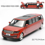 1/32 &bdquo;Land Range Rover&ldquo; pailgina &bdquo;Diecast&ldquo; automobilio modelio žaislą, patraukiama atgal žaislinė transporto priemonė su garsu ir &scaron;viesa, skirta vaikams, mažiems berniukams, mergaitėms, dovanų kolekcija 1/32-23x6x5.5cm