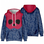 Fashion Blox Fruits Anime megztinis su megztiniu, skirtas moterims, vyri&scaron;kas megztinis, kaklarai&scaron;tis, dažyti mar&scaron;kinėliai Cool Unisex gobtuvai