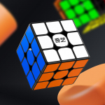 Qimeng V3 Magic Cube 3x3 Qiyi Cubo Magico Profesionalus 3X3X3 lavinantis žaislas vaikams dėlionė QY Cube