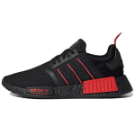 adidas NMD_R1 Pagrindinės juodos ir raudonos spalvos Unisex sportbačiai GV8422 35⅔ black