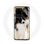 Coque pour Samsung Galaxy S20 Ultra &Eacute;pagneul nain continental papillon Race de chiens