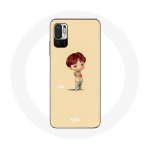 Coque pour Xiaomi Poco M3 Pro BTS TinyTAN Animation Suga