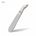 Mažos nagų odelių žirklės Pincetai Mini kirpimo ma&scaron;inėlė negyvai odai pa&scaron;alinti 7*1cm