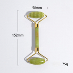 Crystal Stone Jade Roller Face Lift Masažo ritininis veido liekninamasis masažuoklis C(1PCS)