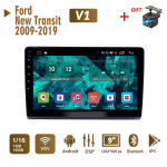 Android Car Radio Stereo for Ford New Transit 2009-2019 2 Din Multimedia Carplay Navigation Autoradio GPS WIFI Head Unit 4+64GB