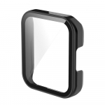PC + grūdinto stiklo apsauginis dėklas, skirtas &bdquo;Redmi Watch 2 Lite&ldquo;, visi&scaron;kai dengiantis ekrano apsaugą, apvalkalas, skirtas &bdquo;Xiaomi Mi Watch Lite&ldquo; For Redmi Watch 2 juoda