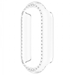 Kalnų kri&scaron;tolai PC I&scaron;pjautas Pusiau apgaubiantis Dėklas Apsauginis Apvalkalas I&scaron;maniam laikrodžiui Band 9 Su grūdintu stiklu Apsauga nuo dulkių Smūgiams atsparus 3