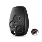 3 mygtukų automobilio raktų dėklas, skirtas Renault Megane Modus Espace Laguna Duster Logan DACIA Sandero Fluence Clio Kangoo