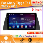 &bdquo;Android&ldquo; automobilinis radijas, skirtas Chery Tiggo T11 2005&ndash;2013 m. vaizdo įra&scaron;ų daugialypės terpės &bdquo;Bluetooth&ldquo; grotuvas, navigacijos GPS 4G &bdquo;Carplay&ldquo; autoradijas 4 core 2GB+64GB carplay