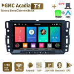 8'' Automobilinis radijas Android skirtas GMC Acadia Savava Sierra Chevrolet Avalanche Suburban Carplay 2Din Autoaudio pagrindinis įrenginys Navigacija GPS 1+32GB 1+32GB