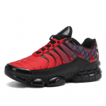 Vyri&scaron;ki didelio dydžio mados tendencijos neslystantys ir atsparūs dėvėjimuisi sporto ir laisvalaikio batai, vyri&scaron;ki batai 46 raudona/juoda