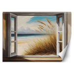 Tapetai Vaizdas pro langą į paplūdimį 100x70 smėlis