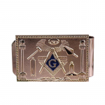 Masonic metal Money Clip Fashion Paprasta auksinė sidabrinė doleris grynųjų pinigų gnybtų laikiklis piniginė vyrams auksas