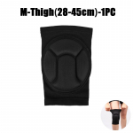 Apsauginiai kelių įtvarai, sutir&scaron;tinti kempinės įtvarai, kelių apsaugos tinkamos tinklinio, ekstremalaus sporto, &scaron;okiams, apsaugančios nuo smūgių, elastingos kelių apsaugos