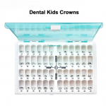 48 Pcs Dental Primary Molar Crown teeth Preformed Stainless Steel Temporary Crowns Kit Kids Pediatric Dentistry Supply 48 pcs sidabras