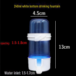 Automatinis pauk&scaron;čių vandens ir lesalo dozatorius didelėms papūgoms ir mainoms