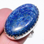 Lapis Lazuli Handmade 925 Sterling Silver Gift Jewelry Ring Size 7 h3n34
