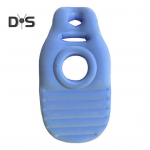 Pripučiamas nė&scaron;čiųjų jogos kilimėlis Ergonomi&scaron;kas PVC miego atramos čiužinys su skyle Neperpučiamas Nė&scaron;tumo skausmą mal&scaron;inantis Viso kūno pripučiamas čiužinys Pagalvėlių pagalvė mėlyna