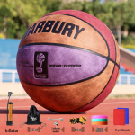 7 dydžio krep&scaron;inio kamuolys: PU Mikropluo&scaron;to Nubukas, Vidinis, Drėgmę sugeriantis, Atsparus dėvėjimuisi, Puikiai tinka jaunimo varžyboms ir treniruotėms Size 6 (Women's Competition)