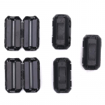 5 vnt. 3,5 mm triuk&scaron;mo slopintuvas Emi Rfi spaustukas droselis ferito &scaron;erdis kabelio filtras juodas 5pcs