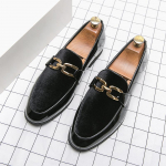 Laisvalaikio odiniai batai vyrams Geros kokybės brogai Vyri&scaron;ki loaferiai Briti&scaron;ko stiliaus oficialūs batai vyrams Formalūs odiniai vyri&scaron;ki verslo batai 46