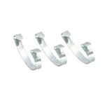 3 vnt. spyruokliniai spaustukai 6703022 skirti Bobcat 653 753 763 773 S100 S175 S185 T180 T190