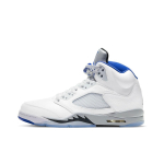 Air Jordan 5 Retro Stealth 2.0 Vyri&scaron;ki sportbačiai Balti Juodi Hyper-Royal DD0587-140 41 white