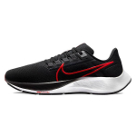 Nike Air Zoom Pegasus 38 Juodi &Scaron;viesiai Raudoni Vyri&scaron;ki Sportbačiai Tamsiai Dūminiai Pilki Dalelių Pilki CW7356-008 46