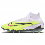 Nike Phantom GX Elite DF AG Pro Luminous Pack Vyri&scaron;ki sportbačiai Žali Barely-Volt Barely-Grape DD9442-705 39