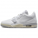 Air Jordan Legacy 312 Low Balti Kokoso Pieno Vyri&scaron;ki Sportbačiai Photon-Dust Metallic-Silver HJ9199-111 47.5