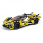 1/24 Apollo projektas EVO lydinio sportinio automobilio modelis Metaliniai liejiniai Metalinis galvanizuotas lenktyninio automobilio transporto priemonės modelis Garsas &Scaron;viesa Vaikams Žaislas Dovana auksinė