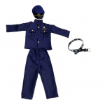 Papildykite savo vaiko policininko kostiumą racija, &scaron;vilpuku ir antrankiais! S(5-7T)