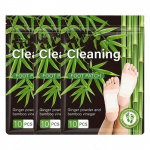 C Foot patche 30PCS charbon de bambou deep cleansing pour pour soulager le stress et dormir profond&eacute;ment patch pieds foot pads
