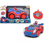 SMOBY - Spidey - Voiture radiocommand&eacute;e - 17cm - Figurine Spidey incluse raudona