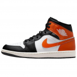 Air Jordan 1 Mid Shattered Backboard 2025 Unisex Kedai Oranžiniai Jūros Žvaigždės Balti DQ8426-801 42.5
