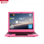 Mini 10,1 colio edukacinis ne&scaron;iojamasis kompiuteris Windows11 Netbook Intel 8GB RAM 128GB SSD Ne&scaron;iojamasis kompiuteris mokymuisi 10.1 rožinė