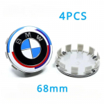 4X BMW 50 Metų Emblemos 56mm 68mm Ratlankių Dangteliai Ratlankio Dangteliai BMW