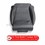 Skirta Tesla naujam Model Y Juniper 2025 kojų atramos prailginimo sėdynės užvalkalas atminties putų prailgintuvo pagalvėlė automobilio interjero aksesuarai Artificial leather