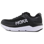 HOKA Bondi 7 Juodi Balti Moteri&scaron;ki Bėgimo Bateliai 1110519-BWHT 36⅔ black