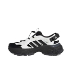 Adidas sportinio stiliaus sandalai Patogūs universalūs mink&scaron;ti neslystantys kvėpuojantys vandens batai Unisex sportinio stiliaus batai Balti tamsiai pilki JP8898 43 black