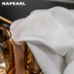 1 vnt. Napearl Tiulis skaidrios vienspalvės užuolaidos Mink&scaron;tos modernios langų tiulio užuolaidos, skirtos gyvenamojo kambario namų dekoravimui W250cm x L260cm balta