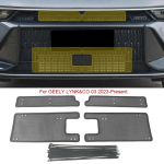 4 vnt. Automobilio apsauginis nuo vabzdžių oro įleidimo angos dangtelis įdėklas ventiliacijos lenktyninės grotelės filtras tinklelis priedas GEELY LYNK&CO 03 2023-2025