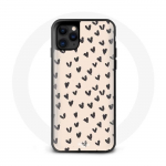 Coque iphone 13 mini papillons roses