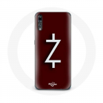 Coque pour Huawei P20 Ozark Saison 4 Logo Z Blanc Fond Rouge balta