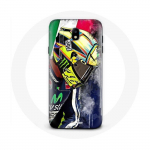 Coque pour Samsung Galaxy S4 Valentino Rossi Pilote de vitesse champion