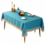 Amerikieti&scaron;ki lengvos prabangos audiniai staltiesė Vakarų restoranas Stačiakampė staltiesė Vie&scaron;bučio vakarėlis Susitikimas Vandeniui atspari Kavos staliuko staltiesė Staltiesė 80*120cm